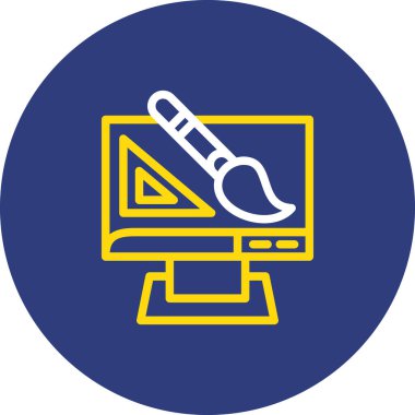 seo modern simgesinin vektör illüstrasyonu