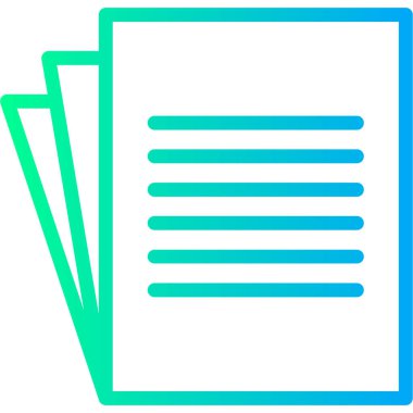 belge kağıt dosya simgesi iş yönetimi kategorisinde