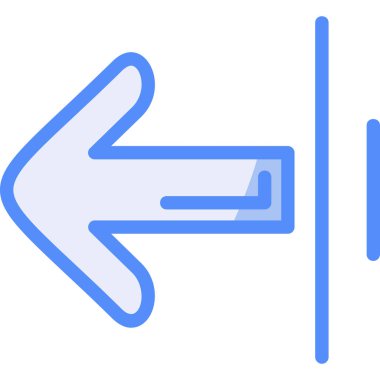 ok simgesi vektör illüstrasyonu