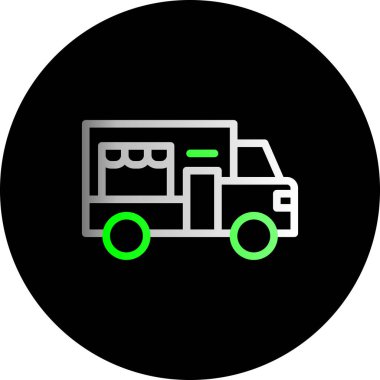 kamyon simgesi çizimi