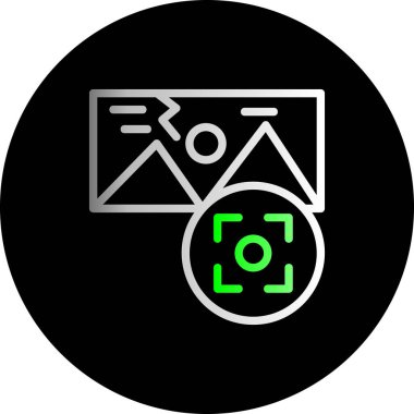 seo modern simgesinin vektör illüstrasyonu