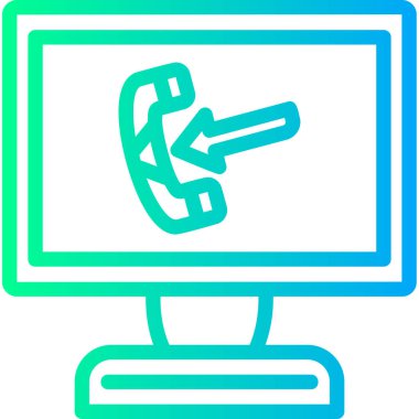 bilgisayar simgesi, vektör illüstrasyonu