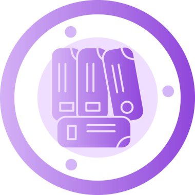 Modern simgenin vektör illüstrasyonu