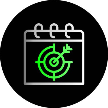 Projeniz için vektör takvimi simgesi