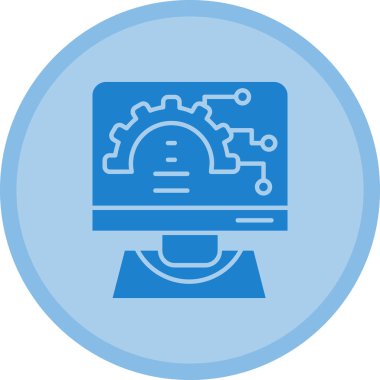 seo modern simgesinin vektör illüstrasyonu