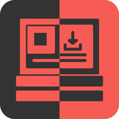 seo modern simgesinin vektör illüstrasyonu