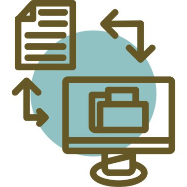 Veri Paylaşımı. Basit illüstrasyon