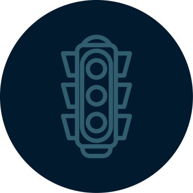 araba tekeri vektör illüstrasyonu