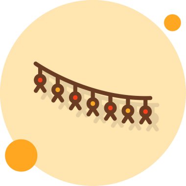 Cadılar Bayramı. Web simgesi basit tasarım