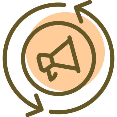 Hedef. Web simgesi basit illüstrasyon