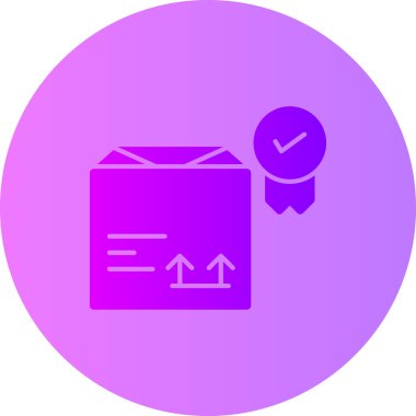 İletisi olan bir kutunun vektör simgesi