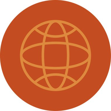 Genel Web simgesi basit tasarımı