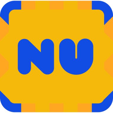 alfabe harfi n logo tasarım vektörü