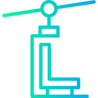 Uydu. Web simgesi basit illüstrasyon