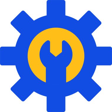 Teçhizat Web simgesi basit illüstrasyon