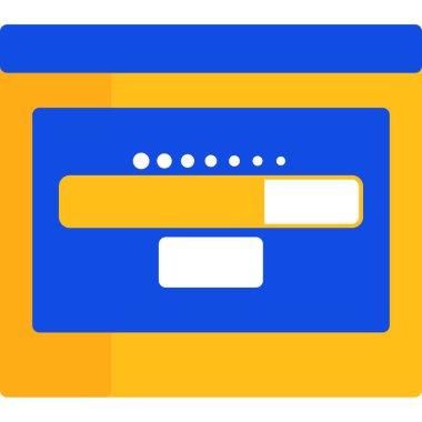 Banka kartı kredi kartı simgesi düz biçiminde