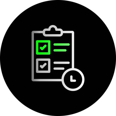 vektör onay işareti simgesi