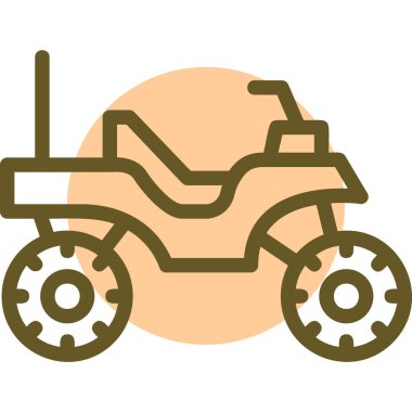 Modern otomatik simgenin vektör illüstrasyonu