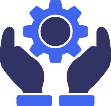 Teçhizat Web simgesi basit illüstrasyon