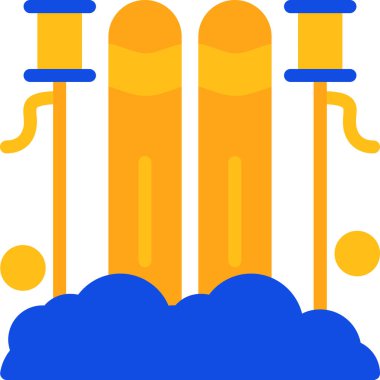 Düz biçimli duman çubuğu simgesi