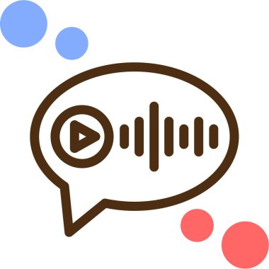 hoparlör vektör illüstrasyonu