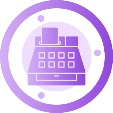 Takvim. Web simgesi basit illüstrasyon