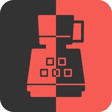 kahve makinesi vektör simgesi