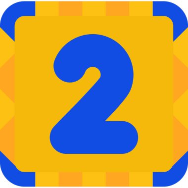 Beyaz arkaplanda bir numaralı simge, vektör illüstrasyon tasarımı.