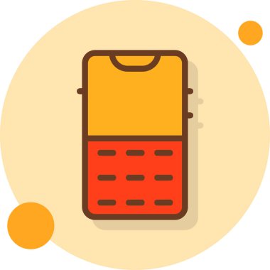 hesap makinesi simgesi vektör illüstrasyonu