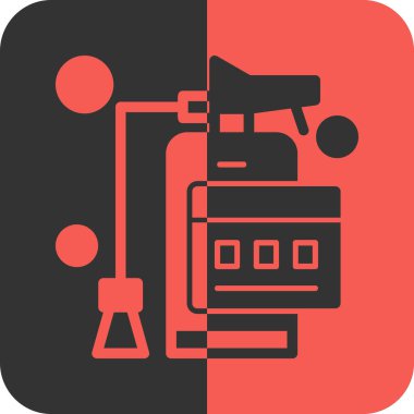 Modern bir simgenin vektör illüstrasyonu