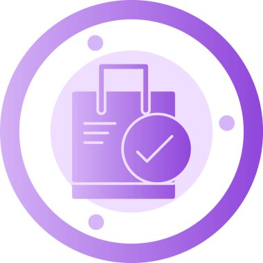 Modern simgenin vektör illüstrasyonu