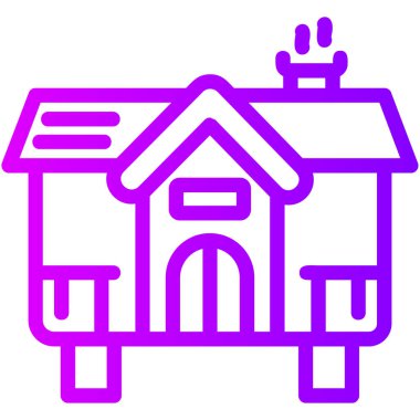 ev ikonu. Web için taslak çizim vektör işareti sembolü