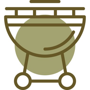 davul simgesi vektör illüstrasyonu