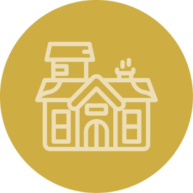 ev simgesi vektör illüstrasyonu