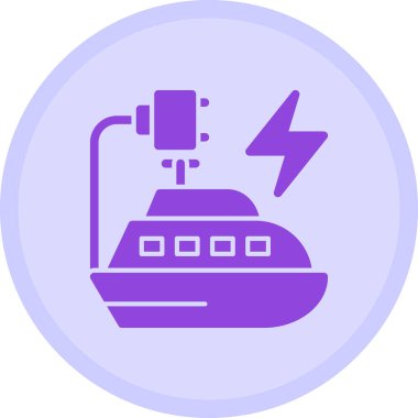 Bir benzin istasyonunun modern vektör illüstrasyonu