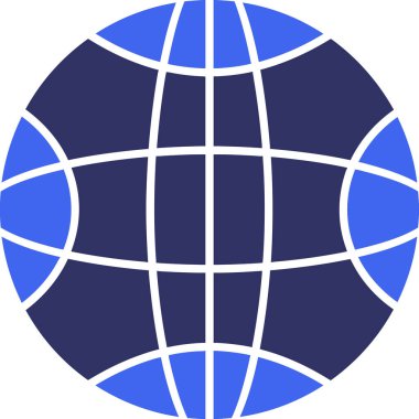 Yerküre küresi simgesi - özet biçiminde