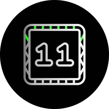 takvim düğmesi, basit tasarım