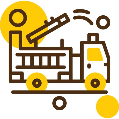 Kazı simgesi vektör illüstrasyonu