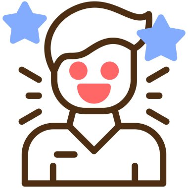 Müşteri değerlendirme ikonu. ana hatlı müşteri değerlendirme vektör rengi düz izole