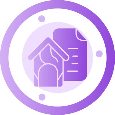 Ev simgesi vektör illüstrasyonu