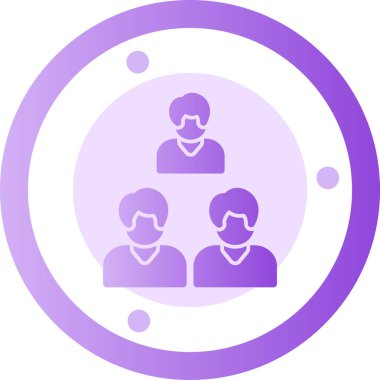 insanlar simge vektör illüstrasyonu