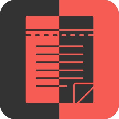 vektör belgesi web simgesi