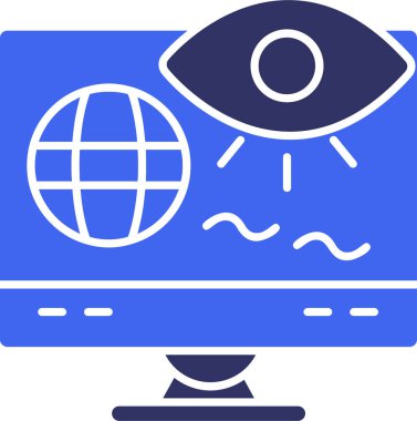 küresel küresel dünya simgesi