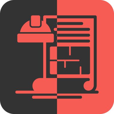 gazete simgesi, illüstrasyon vektörü