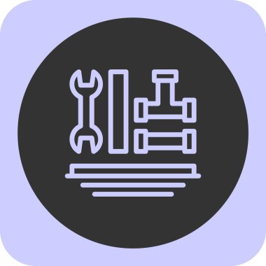 Yapı simgesinin vektör illüstrasyonu