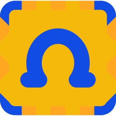 İzole edilmiş tek bir dişli simgesinin vektör çizimi