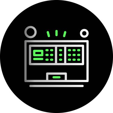 seo modern simgesinin vektör illüstrasyonu