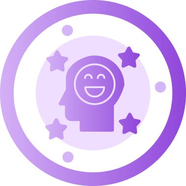 Bir kız yıldızının vektör çizimi