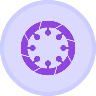 Teçhizat Web simgesi basit illüstrasyon