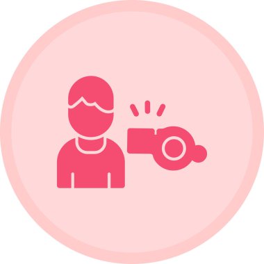 Bir araba simgesinin vektör illüstrasyonu